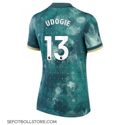 Tottenham Hotspur Destiny Udogie #13 Replika Tredje Tröja Dam 2024-25 Kortärmad